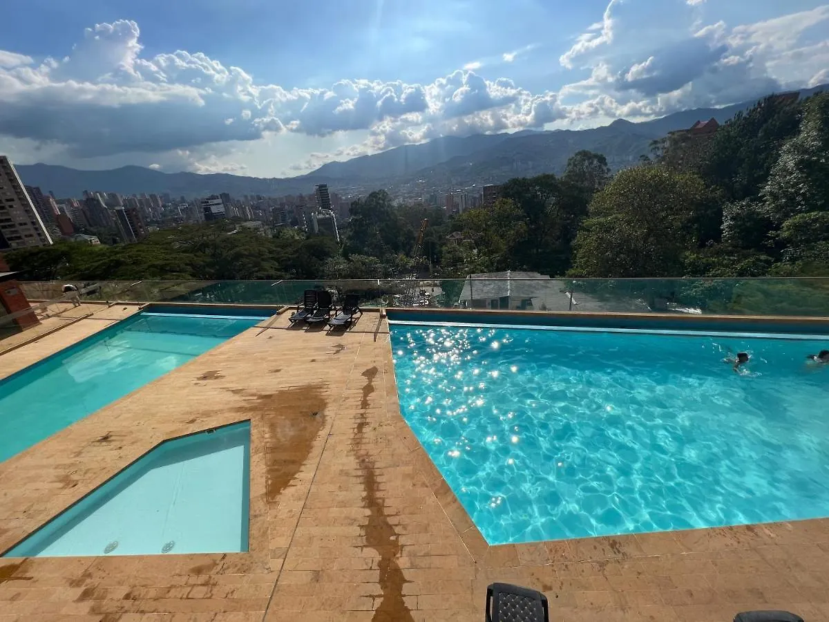 Apartamento En Unidad Con Full Entretenimiento Medellín 0*,